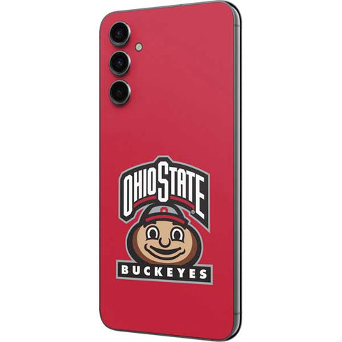 Ohio State University OSUBuckeyes Light Grey Galaxy A14 5G Skin